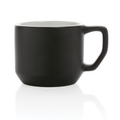 Kubek ceramiczny 350 ml z nadrukiem Twojego logo, materiał: ceramika, kolor: czarny Kubek ceramiczny 350 ml z nadrukiem Twojego logo, materiał: ceramika, kolor: czarny