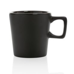 Kubek ceramiczny 300 ml z nadrukiem Twojego logo, materiał: ceramika, kolor: czarny Kubek ceramiczny 300 ml z nadrukiem Twojego logo, materiał: ceramika, kolor: czarny