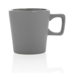 Kubek ceramiczny 300 ml z nadrukiem Twojego logo, materiał: ceramika, kolor: szary Kubek ceramiczny 300 ml z nadrukiem Twojego logo, materiał: ceramika, kolor: szary