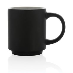 Kubek ceramiczny 180 ml z nadrukiem Twojego logo, materiał: ceramika, kolor: czarny Kubek ceramiczny 180 ml z nadrukiem Twojego logo, materiał: ceramika, kolor: czarny