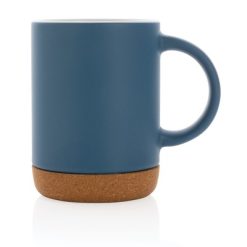 Kubek ceramiczny 280 ml z nadrukiem Twojego logo, materiał: ceramika, kolor: niebieski Kubek ceramiczny 280 ml z nadrukiem Twojego logo, materiał: ceramika, kolor: niebieski