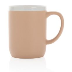 Kubek ceramiczny 300 ml z nadrukiem Twojego logo, materiał: ceramika, kolor: brązowy Kubek ceramiczny 300 ml z nadrukiem Twojego logo, materiał: ceramika, kolor: brązowy