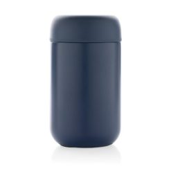 Kubek termiczny 360 ml Brew, stal nierdzewna z recyklingu z nadrukiem Twojego logo, materiał: pp, stal nierdzewna, stal, kolor: niebieski Kubek termiczny 360 ml Brew, stal nierdzewna z recyklingu z nadrukiem Twojego logo, materiał: pp, stal nierdzewna, stal, kolor: niebieski