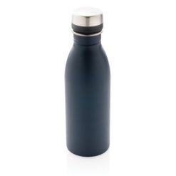 Butelka sportowa 500 ml ze stali nierdzewnej z recyklingu z nadrukiem Twojego logo, materiał: stal nierdzewna, stal, kolor: niebieski