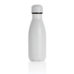 Butelka termiczna 260 ml z nadrukiem Twojego logo, materiał: stal nierdzewna, stal, kolor: biały Butelka termiczna 260 ml z nadrukiem Twojego logo, materiał: stal nierdzewna, stal, kolor: biały