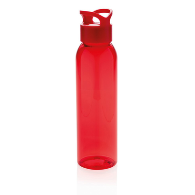 Butelka sportowa 650 ml z nadrukiem Twojego logo, materiał: pp, as, kolor: czerwony