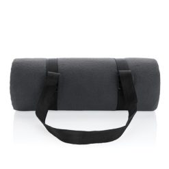 Koc piknikowy AWARE™ RPET z nadrukiem Twojego logo, materiał: peva, rpet, kolor: szary Koc piknikowy AWARE™ RPET z nadrukiem Twojego logo, materiał: peva, rpet, kolor: szary