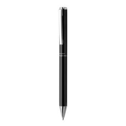 Długopis Swiss Peak Cedar z nadrukiem Twojego logo, materiał: aluminium, stal, kolor: czarny