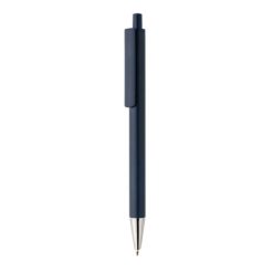 Długopis Swiss Peak Cedar z nadrukiem Twojego logo, materiał: plastik, aluminium, kolor: niebieski