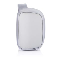 Bobby Sling, plecak chroniący przed kieszonkowcami z nadrukiem Twojego logo, materiał: pu, rpet, kolor: szary Bobby Sling, plecak chroniący przed kieszonkowcami z nadrukiem Twojego logo, materiał: pu, rpet, kolor: szary