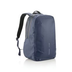 Bobby Explore plecak chroniący przed kieszonkowcami z nadrukiem Twojego logo, materiał: rpet, kolor: niebieski