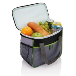 Torba termoizolacyjna z nadrukiem Twojego logo, materiał: poliester, pe, kolor: zielony Torba termoizolacyjna z nadrukiem Twojego logo, materiał: poliester, pe, kolor: zielony