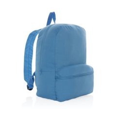 Plecak Impact AWARE™, bawełna z recyklingu z nadrukiem Twojego logo, materiał: płótno, kolor: niebieski