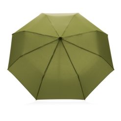 Mały bambusowy parasol 20.5" AWARE™ RPET z nadrukiem Twojego logo, materiał: metal, rpet, kolor: zielony Mały bambusowy parasol 20.5" AWARE™ RPET z nadrukiem Twojego logo, materiał: metal, rpet, kolor: zielony