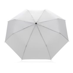 Mały parasol manualny 21" AWARE RPET z nadrukiem Twojego logo, materiał: metal, rpet, kolor: biały Mały parasol manualny 21" AWARE RPET z nadrukiem Twojego logo, materiał: metal, rpet, kolor: biały