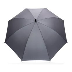 Parasol sztormowy 30" AWARE™ RPET z nadrukiem Twojego logo, materiał: włókno szklane, rpet, kolor: szary Parasol sztormowy 30" AWARE™ RPET z nadrukiem Twojego logo, materiał: włókno szklane, rpet, kolor: szary