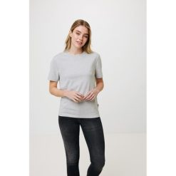 Koszulka z niebarwionej bawełny z recyklingu Iqoniq Manuel z nadrukiem Twojego logo, materiał: bawełna, kolor: szary Koszulka z niebarwionej bawełny z recyklingu Iqoniq Manuel z nadrukiem Twojego logo, materiał: bawełna, kolor: szary