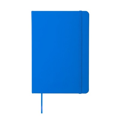 Antybakteryjny notatnik A5 z nadrukiem Twojego logo, materiał: pu, kolor: niebieski