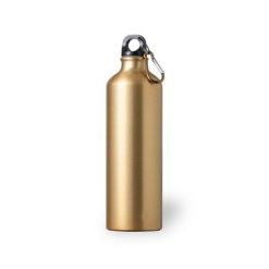 Butelka sportowa 800 ml z nadrukiem Twojego logo, materiał: aluminium, kolor: złoty