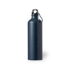Butelka sportowa 800 ml z nadrukiem Twojego logo, materiał: aluminium, kolor: ciemnoniebieski