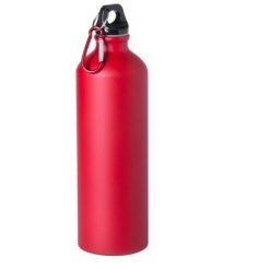 Butelka sportowa 800 ml z nadrukiem Twojego logo, materiał: aluminium, kolor: czerwony Butelka sportowa 800 ml z nadrukiem Twojego logo, materiał: aluminium, kolor: czerwony