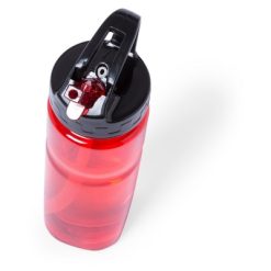 Butelka sportowa 650 ml z nadrukiem Twojego logo, materiał: tritan, kolor: czerwony Butelka sportowa 650 ml z nadrukiem Twojego logo, materiał: tritan, kolor: czerwony