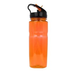 Butelka sportowa 650 ml z nadrukiem Twojego logo, materiał: tritan, kolor: pomarańczowy Butelka sportowa 650 ml z nadrukiem Twojego logo, materiał: tritan, kolor: pomarańczowy