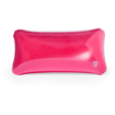 Dmuchana poduszka z nadrukiem Twojego logo, materiał: pvc, kolor: różowy