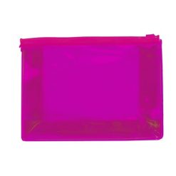 Kosmetyczka z nadrukiem Twojego logo, materiał: pvc, kolor: różowy Kosmetyczka z nadrukiem Twojego logo, materiał: pvc, kolor: różowy