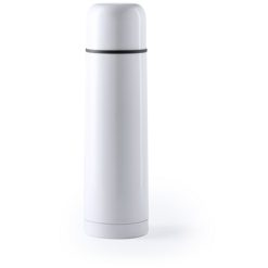 Termos 500 ml z nadrukiem Twojego logo, materiał: stal nierdzewna, stal, kolor: biały Termos 500 ml z nadrukiem Twojego logo, materiał: stal nierdzewna, stal, kolor: biały