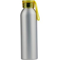 Butelka sportowa 650 ml z nadrukiem Twojego logo, materiał: aluminium, kolor: żółty Butelka sportowa 650 ml z nadrukiem Twojego logo, materiał: aluminium, kolor: żółty