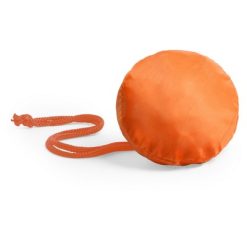 Torba na zakupy, składana z nadrukiem Twojego logo, materiał: poliester, kolor: pomarańczowy