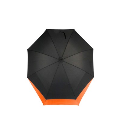 Parasol automatyczny, parasol okapek | Chandler z nadrukiem Twojego logo, materiał: metal, plastik, pongee, kolor: pomarańczowy