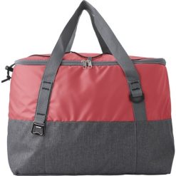 Torba termoizolacyjna z nadrukiem Twojego logo, materiał: peva, polycanvas, pianka, kolor: czerwony Torba termoizolacyjna z nadrukiem Twojego logo, materiał: peva, polycanvas, pianka, kolor: czerwony