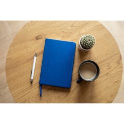 Magnetyczny notatnik A5 | Aurora z nadrukiem Twojego logo, materiał: pu, papier, kolor: biały Magnetyczny notatnik A5 | Aurora z nadrukiem Twojego logo, materiał: pu, papier, kolor: biały