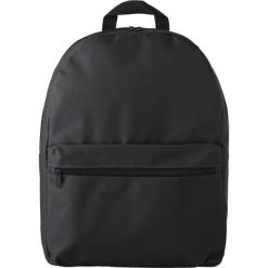 Plecak z nadrukiem Twojego logo, materiał: poliester, kolor: czarny