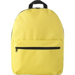 Plecak z nadrukiem Twojego logo, materiał: poliester, kolor: żółty