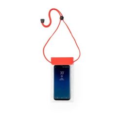 Wodoodporne etui wielofunkcyjne z nadrukiem Twojego logo, materiał: pvc, kolor: czerwony Wodoodporne etui wielofunkcyjne z nadrukiem Twojego logo, materiał: pvc, kolor: czerwony