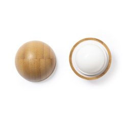 Bambusowa pomadka ochronna z nadrukiem Twojego logo, materiał: bambus, kolor: neutralny