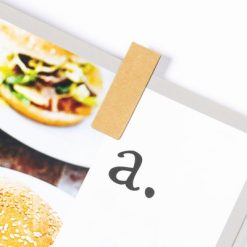 Zakładka do książki z kartonu z recyklingu, magnetyczna z nadrukiem Twojego logo, materiał: karton, kolor: neutralny