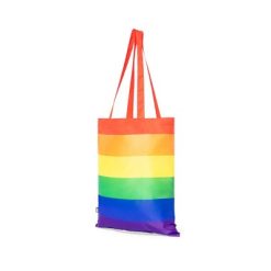Torba na zakupy RPET z nadrukiem Twojego logo, materiał: poliester, rpet, kolor: wielokolorowy Torba na zakupy RPET z nadrukiem Twojego logo, materiał: poliester, rpet, kolor: wielokolorowy