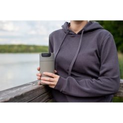 Kubek termiczny 400 ml Air Gifts | Raylee z nadrukiem Twojego logo, materiał: plastik, stal nierdzewna, stal, kolor: czerwony Kubek termiczny 400 ml Air Gifts | Raylee z nadrukiem Twojego logo, materiał: plastik, stal nierdzewna, stal, kolor: czerwony