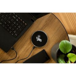 Ładowarka bezprzewodowa 15W Exclusive Collection | Danre z nadrukiem Twojego logo, materiał: plastik, aluminium, kolor: czarny Ładowarka bezprzewodowa 15W Exclusive Collection | Danre z nadrukiem Twojego logo, materiał: plastik, aluminium, kolor: czarny