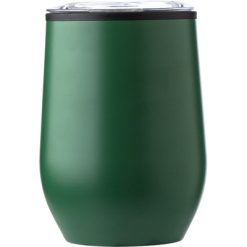 Kubek termiczny 300 ml z nadrukiem Twojego logo, materiał: metal, plastik, kolor: zielony Kubek termiczny 300 ml z nadrukiem Twojego logo, materiał: metal, plastik, kolor: zielony
