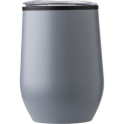 Kubek termiczny 300 ml z nadrukiem Twojego logo, materiał: metal, plastik, kolor: grafitowy