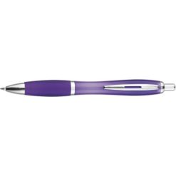 Długopis z nadrukiem Twojego logo, materiał: metal, plastik, kolor: fioletowy