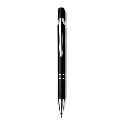 Długopis z nadrukiem Twojego logo, materiał: plastik, stal, kolor: czarny
