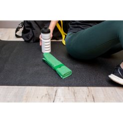 Ręcznik RPET | Ivanna z nadrukiem Twojego logo, materiał: poliester, rpet, kolor: granatowy