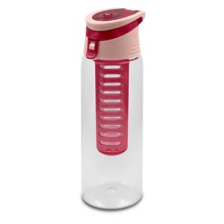 Butelka sportowa 700 ml Air Gifts | Lizzie z nadrukiem Twojego logo, materiał: plastik, pp, pc, tritan, as, kolor: różowy Butelka sportowa 700 ml Air Gifts | Lizzie z nadrukiem Twojego logo, materiał: plastik, pp, pc, tritan, as, kolor: różowy