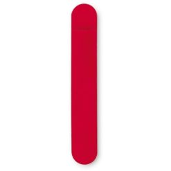 Etui na artykuły piśmienne z nadrukiem Twojego logo, materiał: welur, kolor: czerwony Etui na artykuły piśmienne z nadrukiem Twojego logo, materiał: welur, kolor: czerwony